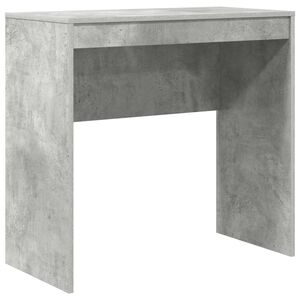 vidaXL Miza Betonsko siva 80 x 40 x 76 cm