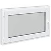 vidaXL Okno za klet RISOR 100 x 50 cm PVC in steklo Antracit
