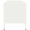 vidaXL TV omarica bela 68x39x43,5 cm hladno valjano jeklo