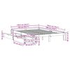 vidaXL Posteljni okvir s predali 135x190 cm borovina