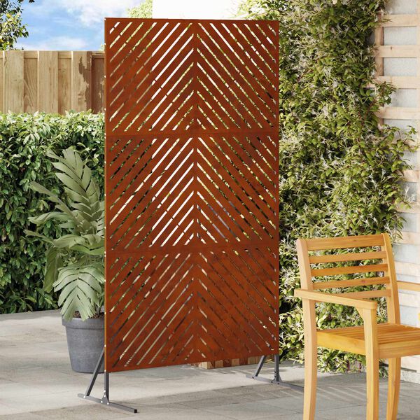 vidaXL Zaslonska za&scaron;čita Siva 100 x 50 x 180 cm Jeklo