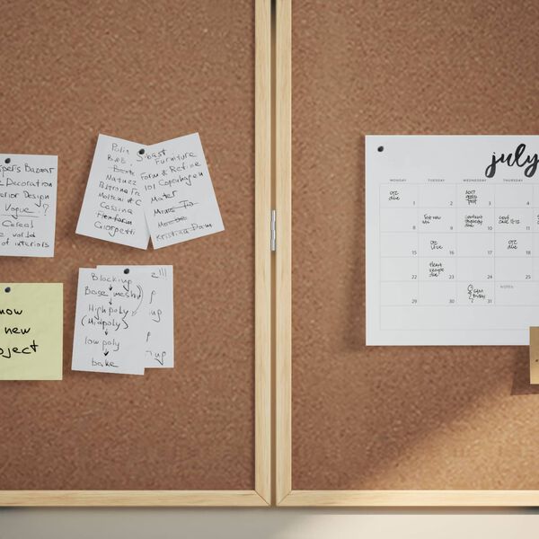 vidaXL Bilten tabla Rjava 80 x 80 x 1.4 cm Trdna borovina