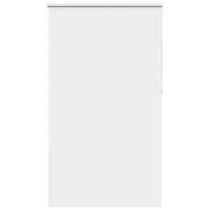 vidaXL Rolo zatemnjena bela 125x230cm tkanina &scaron;irina 121,6cm poliester