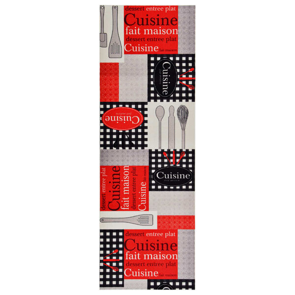 vidaXL Kuhinjska talna preproga pralna Cuisine 45x150 cm