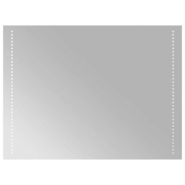 vidaXL LED kopalni&scaron;ko ogledalo 80x60 cm