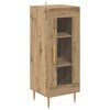 vidaXL Strani &scaron;al artisan hrast 34 x 34.5 x 90 cm Inženirski les
