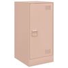 vidaXL Komoda roza 34,5x39x73 cm jeklo