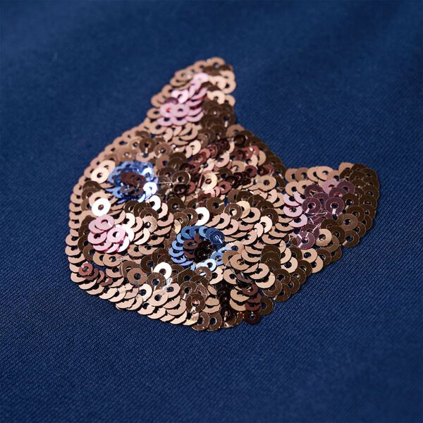 Otroški pulover mornarsko moder 116