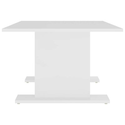 vidaXL Klubska mizica bela 103,5x60x40 cm iverna plošča