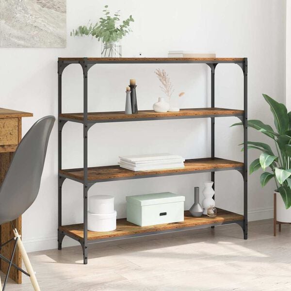 vidaXL Knjigovni omar Star les 100 x 33 x 100 cm