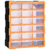 vidaXL Organizator z 18 predali 38x16x47 cm