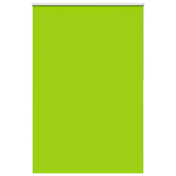 vidaXL Roleta Blackout listi zeleni 165x210 cm &Scaron;irina tkanine 161,6 cm