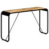 vidaXL Konzolna mizica 140x35x76 cm trden robusten mangov les