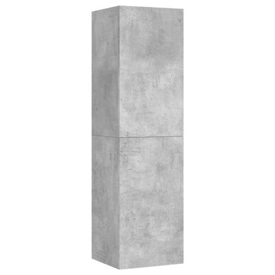 vidaXL TV omarica 2 kosa betonsko siva 30,5x30x110 cm iverna plošča