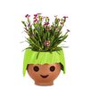 LECHUZA Namizno cvetlično korito OJO ALL-IN-ONE zeleno