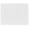vidaXL Čipkasta Zavesa z zavesami Bela 240 x 500 cm Poliester