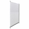 Plise Harmonika Zavese velikost 40 x 150 cm Bele barve