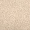 vidaXL Rug "ZIZUR" Bež 200x200 cm Juta videz Notranje in zunanje