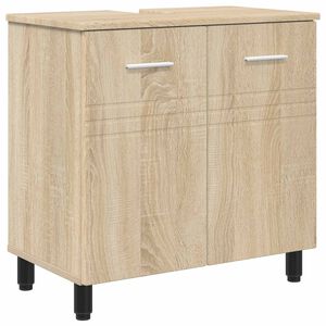 vidaXL Kopalni&scaron;ka enota Sonoma hrast 60 x 35 x 60 cm Inženirski les