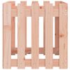 vidaXL Vrtno korito z ograjico 50x50x50 cm trden les douglas