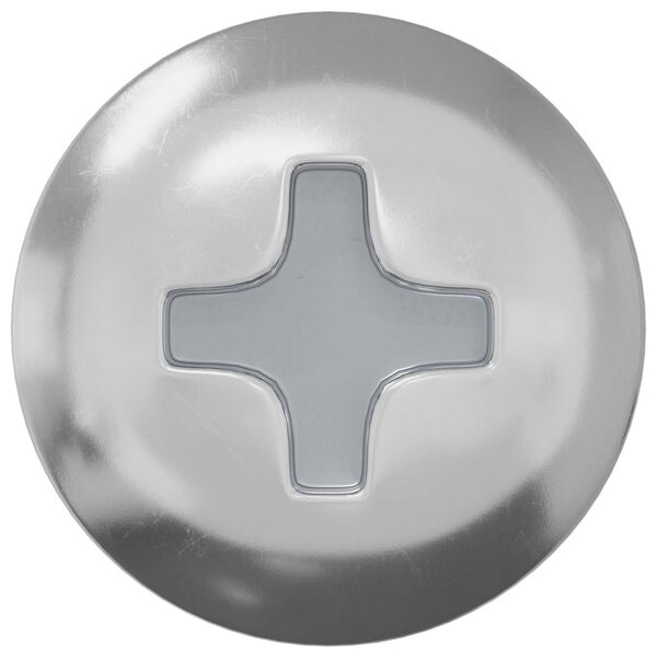 vidaXL Leseni vijaki 2 pcs srebrna M4 x 20 mm Jeklo