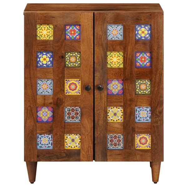 vidaXL Strani &scaron;al Oreh 60 x 33,5 x 75 cm Masiven les manga