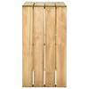 vidaXL Barska miza 100x60x110 cm impregnirana borovina