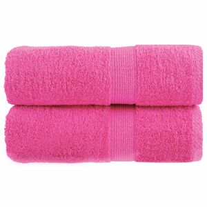 vidaXL Premium brisače za pranje SOLUND 2 kosa roza 30x30 cm 600 g/m&sup2;
