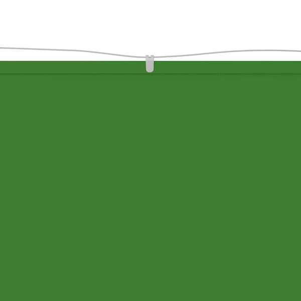 vidaXL Vertikalna markiza svetlo zelena 180x600 cm tkanina oxford