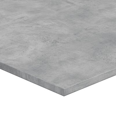 vidaXL Dodatne police za omaro 4 kosi betonsko sive 100x50x1,5 cm