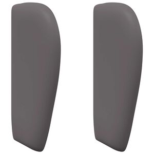 vidaXL U&scaron;esni vzglavnik Dim Siva PVC