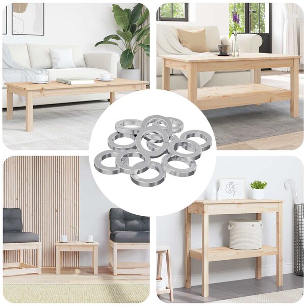 vidaXL Podložka s pomladjo 15929 pcs Bela elezo