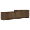 vidaXL TV omarica rjavi hrast 158,5x36x45 cm konstruiran les