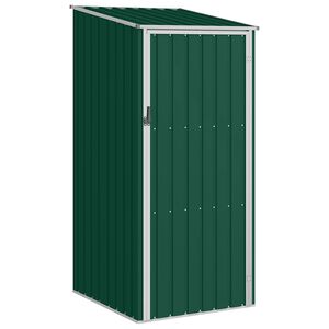 vidaXL Vrtna lopa zelena 87x98x159 cm pocinkano jeklo