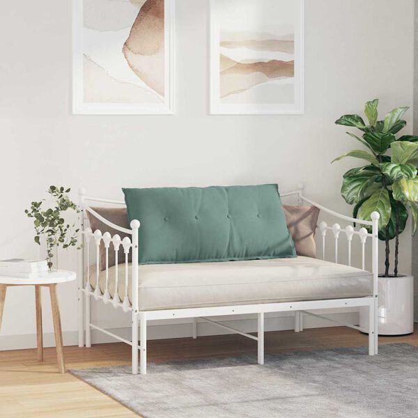 vidaXL Poglavni vzglavnik Morsko zelena 100 x 50 cm Žametna tkanina