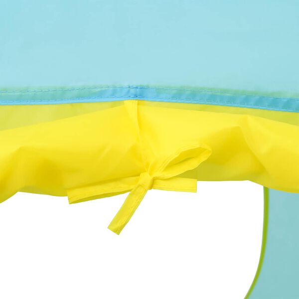 vidaXL Otroški šotor za igranje s 350 žogicami večbarven