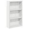 vidaXL Kopalna stenska omarica Bela 30 x 10 x 50 cm