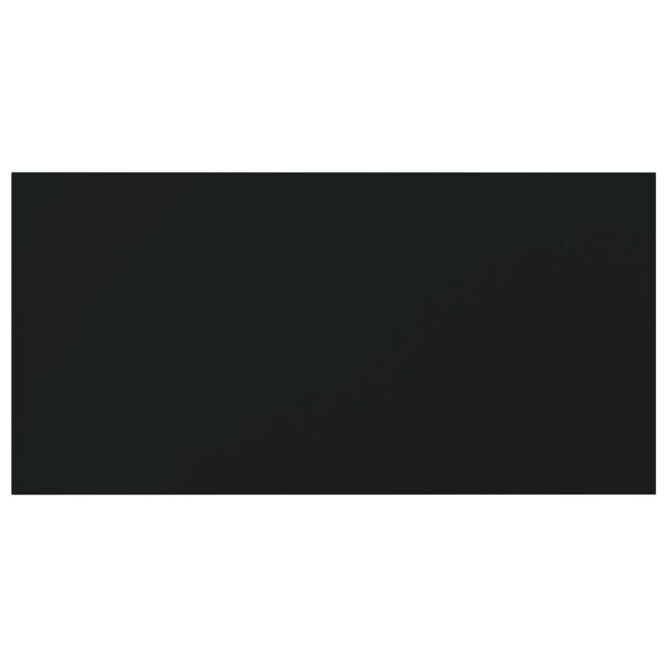 vidaXL Dodatne police za omaro 4 kosi črne 100x50x1,5 cm