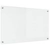 vidaXL Kuhinjski panel Transparentno 100 x 60 cm kaljeno steklo