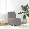 vidaXL Modularna sofa enota brez naslonov 3 pcs Taupe 55 x 74 x 82 cm