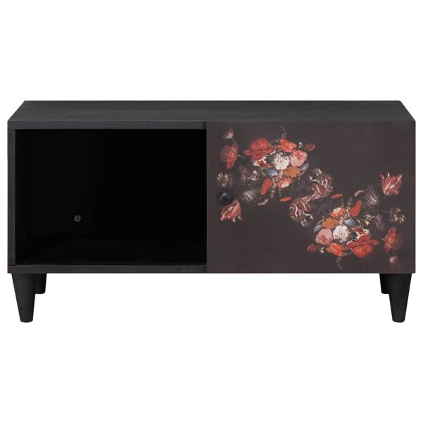 vidaXL Klubska miza večbarvno 80 x 50 x 40 cm Masiven les manga