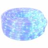 vidaXL Božična LED svetlobna cev 240 LED Modra in 10 m