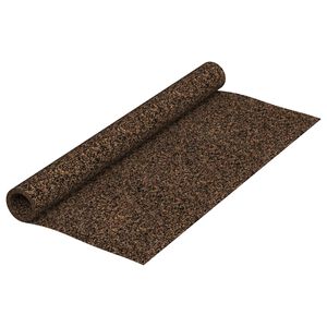 vidaXL Plutovina Rjava 200 x 100 cm Plutovina in guma