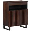 vidaXL Komoda rjava 60x34x75 cm trden mangov les