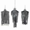 vidaXL Halloween viseči duh 3 kos Črna 66 x 110 cm Poliester