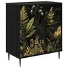 vidaXL Predalni &scaron;afka RHENEN Tisk tropskega gozda 66 x 36,5 x 76 cm