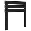 vidaXL Vzglavje Črna Orehovina 80 cm Konstruiran les