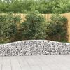 vidaXL Obokane gabion košare 8 kosa 400x30x40/60 cm pocinkano železo