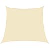 vidaXL Senčno jadro 160 g/m&sup2; krem 4/5x4 m HDPE