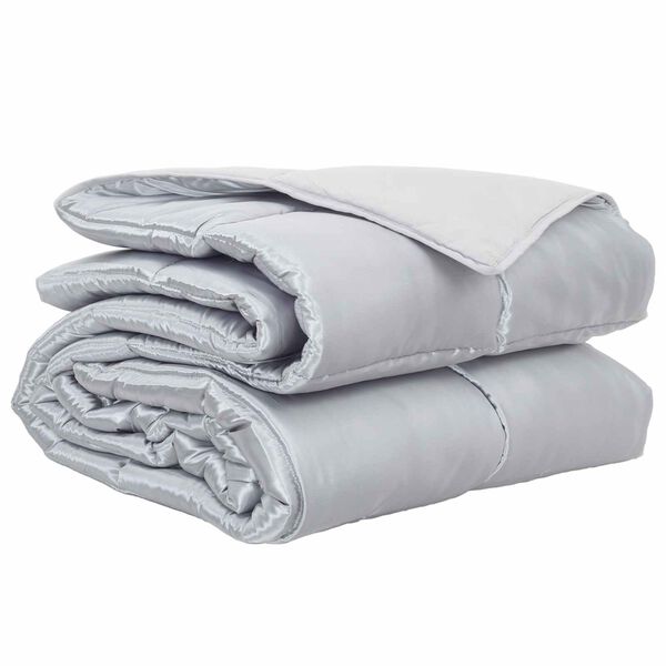 vidaXL Polna celoletna prevleka srebrna 220 x 240 cm